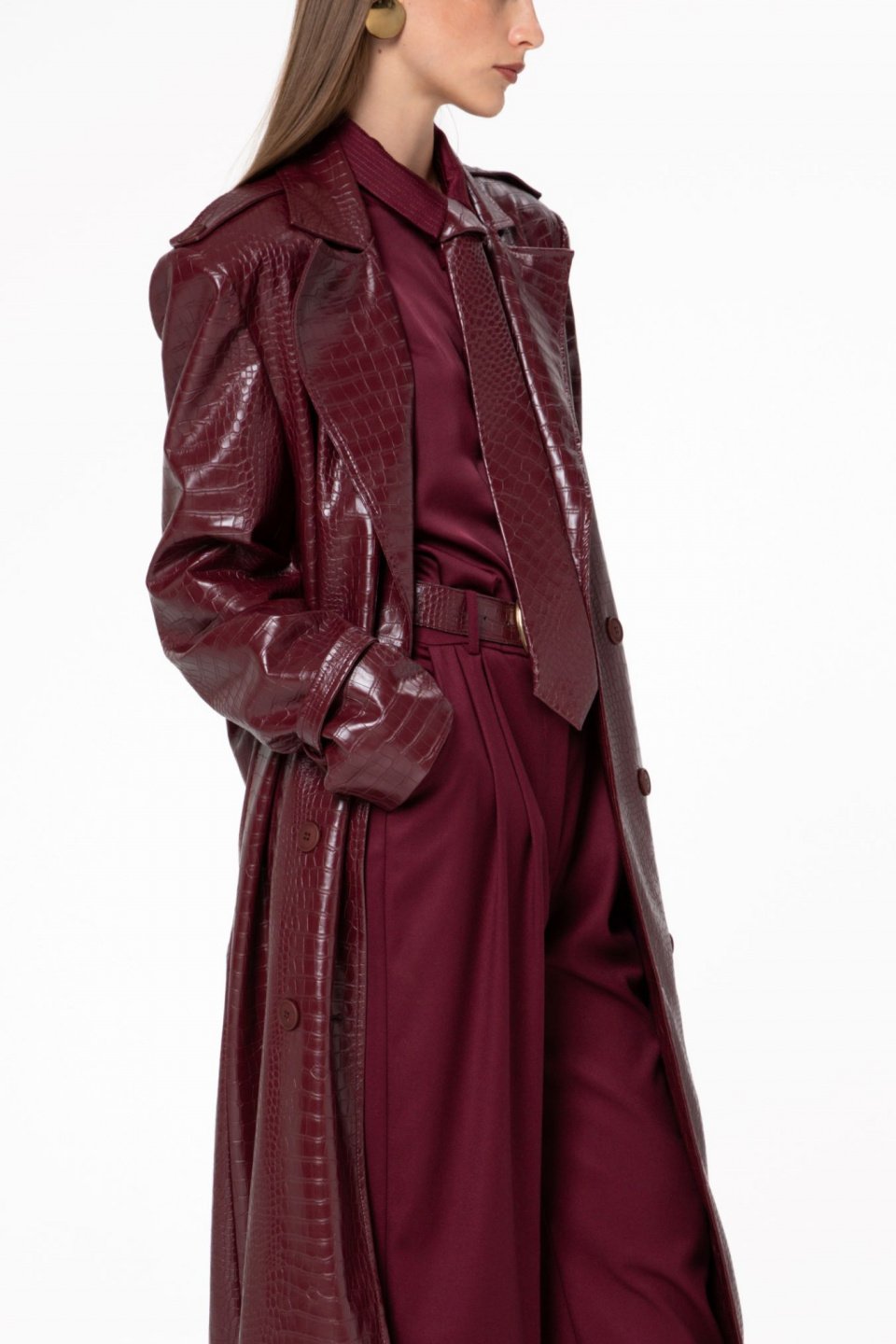 Long on sale burgundy jacket